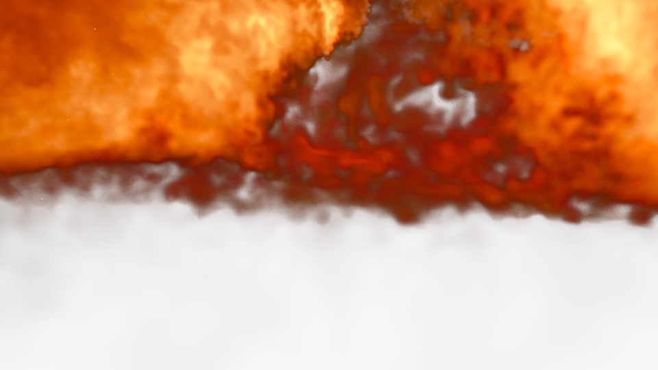 smoke and explosion fire video effect overlay