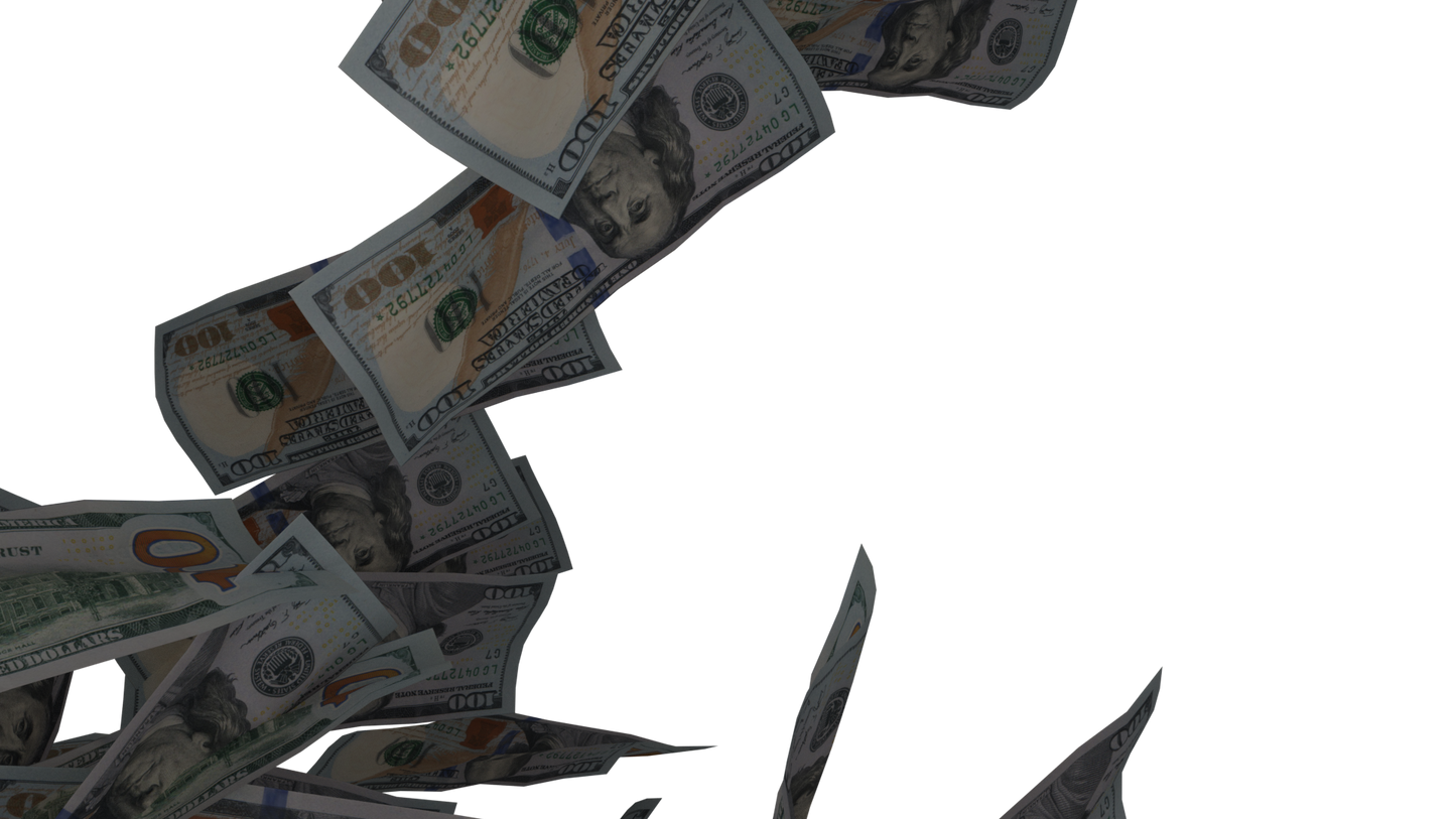 money pass 100 dollar bill png
