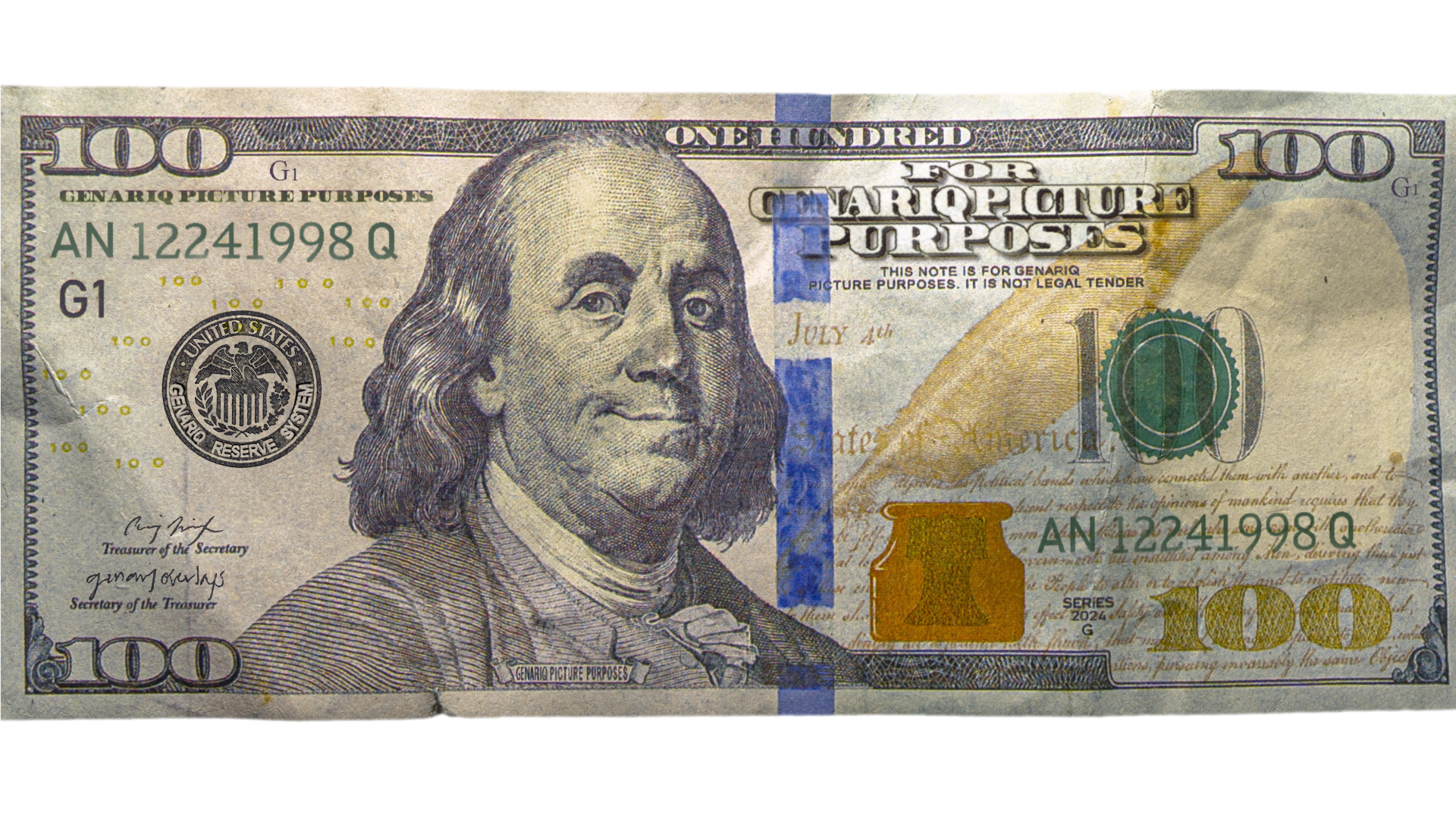 genariq prop dollar png image overlay