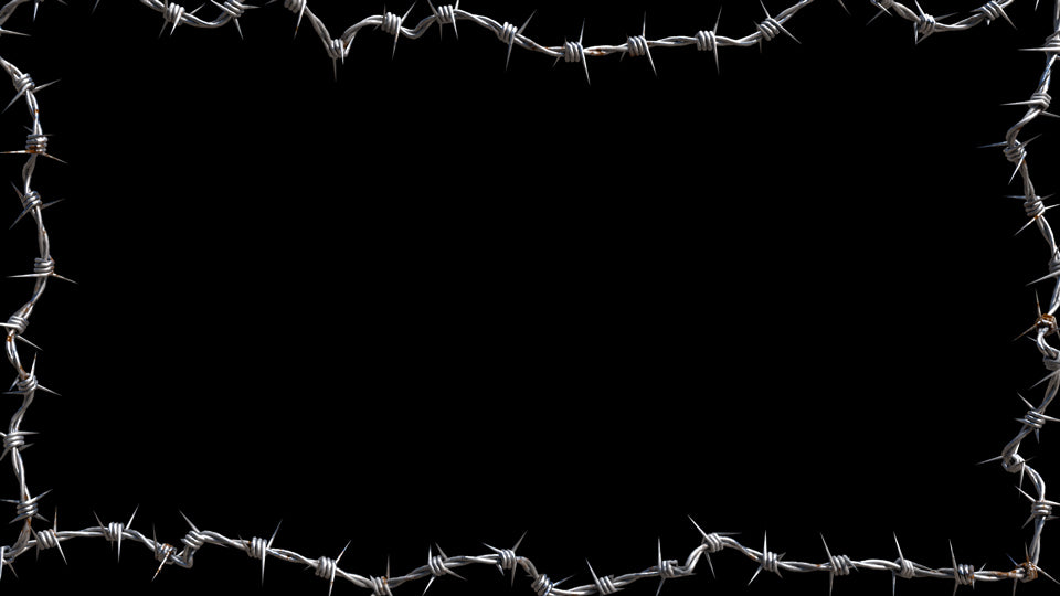 Barbed Wire PNG Overlay - Genariq