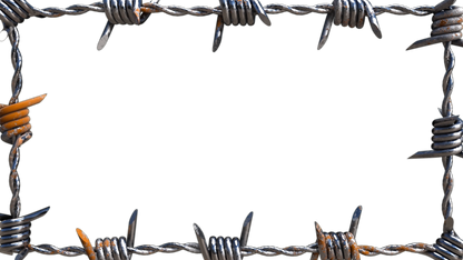 Barbed Wire Borders