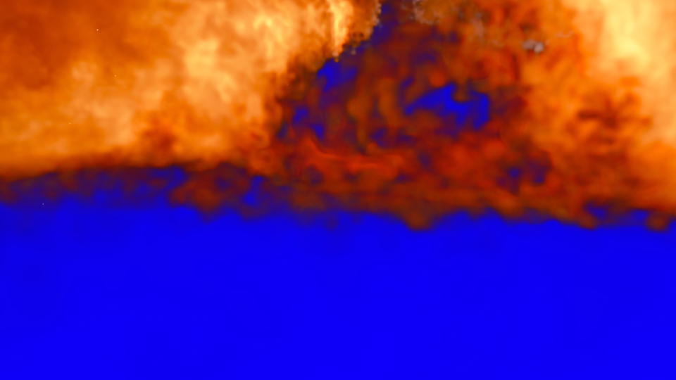 smoke and explosion fire video effect overlay